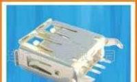 供應USB4P 母座(直插板式)_電子元器件_世界工廠網中國產品信息庫